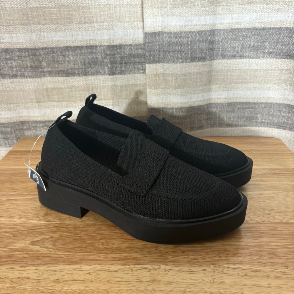 Steven By Steve Madden Black Loafers